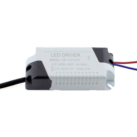 LED DRIVER de Corriente Constante especialmente diseñado para focos led de 10W, (8-12)x1W proporciona una gran economía y eficiencia.