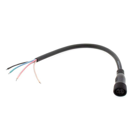 Cable de conexión de cuatro hilos con proteción IP67 para conectar luminarias RGB