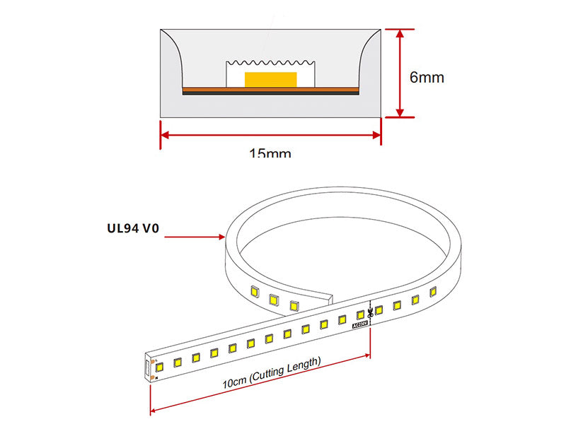 Carrete de 25 metros de tira LED flexible OSRAM SMD2835-DC220V con regulación 0-10V de la más alta calidad para proyectos profesionales. Por su flexibilidad y alta luminosidad es ideal para crear una iluminación de calidad en todo tipo de ambientes, tanto en interiores como en exteriores.
