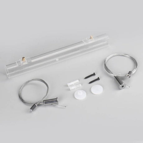 Kit de accesorios para montaje horizontal suspendido del tubo profesional de silicona 24mm.