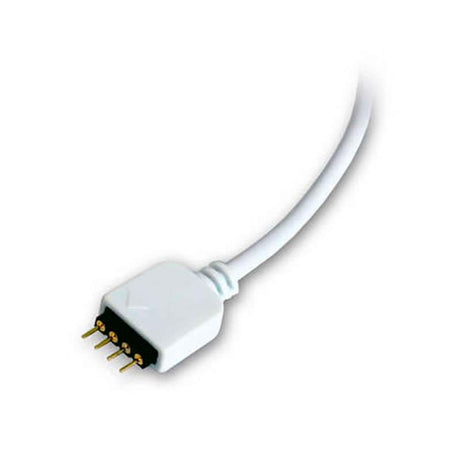 Cable con conector Macho de 4 pin para la conexión directa de una tiras LED multicolor RGB
