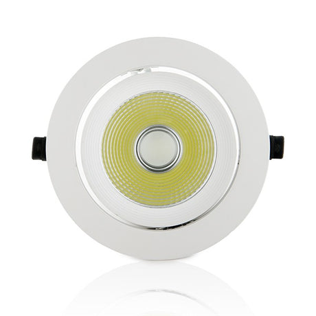 Foco Downlight de LEDs COB Circular Orientable 40W 3200Lm 30.000H