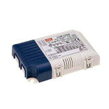 Fuente de alimentación con salida de  Corriente Constante con control DALI. Permite el ajuste de voltaje y corriente con múltiples valores mediante la combinación de los dip switch incorporados en el driver.
