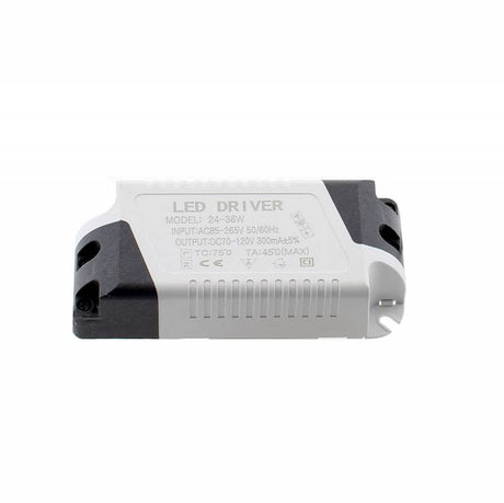 Fuente de alimentación de LED Driver LED Driver DC70-120V/24-36W/300mA Corriente Constante, para focos led