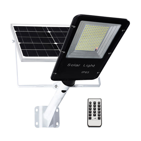 Farola LED que incorpora un sistema de alumbrado autónomo mediante energía solar. Incorpora sensor de luminosidad. Ideal para su instalación donde la red de energía eléctrica no puede llegar. Incluye mando a distancia para su control y configuración.