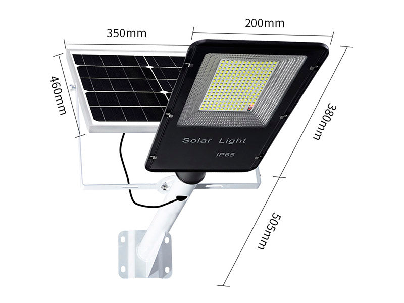 Farola LED que incorpora un sistema de alumbrado autónomo mediante energía solar. Incorpora sensor de luminosidad. Ideal para su instalación donde la red de energía eléctrica no puede llegar. Incluye mando a distancia para su control y configuración.