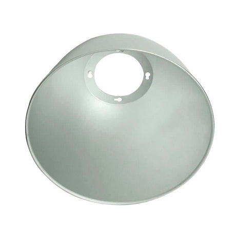 Pieza de recambio o para sustituir otros tipos de reflectores de campana industrial. Ver dimensiones para compatibilidad luminaria.