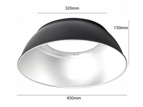 Anillo de acero galvanizado de 65.3 *29 * Ø 6mm, para instalación de las campanas industriales con cadena.