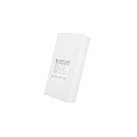 Conector 1 x toma Teléfono RJ11 de color blanco, para configurar el mecanismo de acuerdo a tus necesidades concretas.