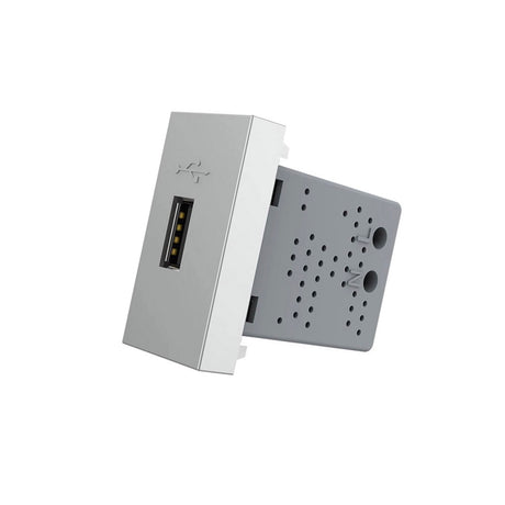 Conector 1 toma de USB, de color gris, para configurar el mecanismo de acuerdo a tus necesidades concretas.
