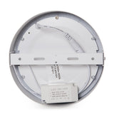 Circular Surface Mounted LED Ceiling Lamp Ø169mm 12VDC 12W 930Lm 30.000H