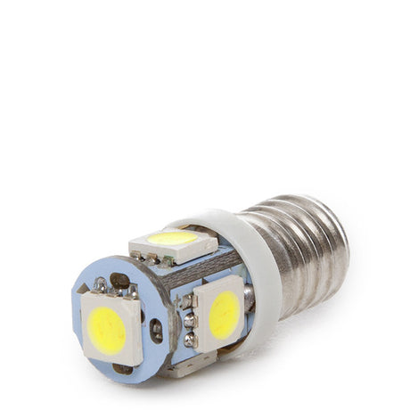 Lámpara de LEDs E10 12VDC 1W 5 X SMD5050