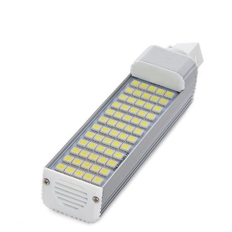 Lámpara Bombilla G24 de 60 LEDs SMD5050 12W 1000Lm 30.000H