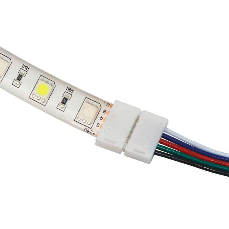 Cable conector para la conexión directa de tiras LED RGBW