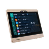 Terminal de control DALI Master con pantalla táctil color de 7" con conectividad DALI, TCP/IP, WiFi, Bluetooth, RS485, USB. Permite un control total y sencillo mediante su pantalla táctil de toda la instalación DALI conectada.