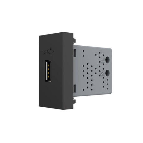 Conector 1 toma de USB, de color negro, para configurar el mecanismo de acuerdo a tus necesidades concretas.