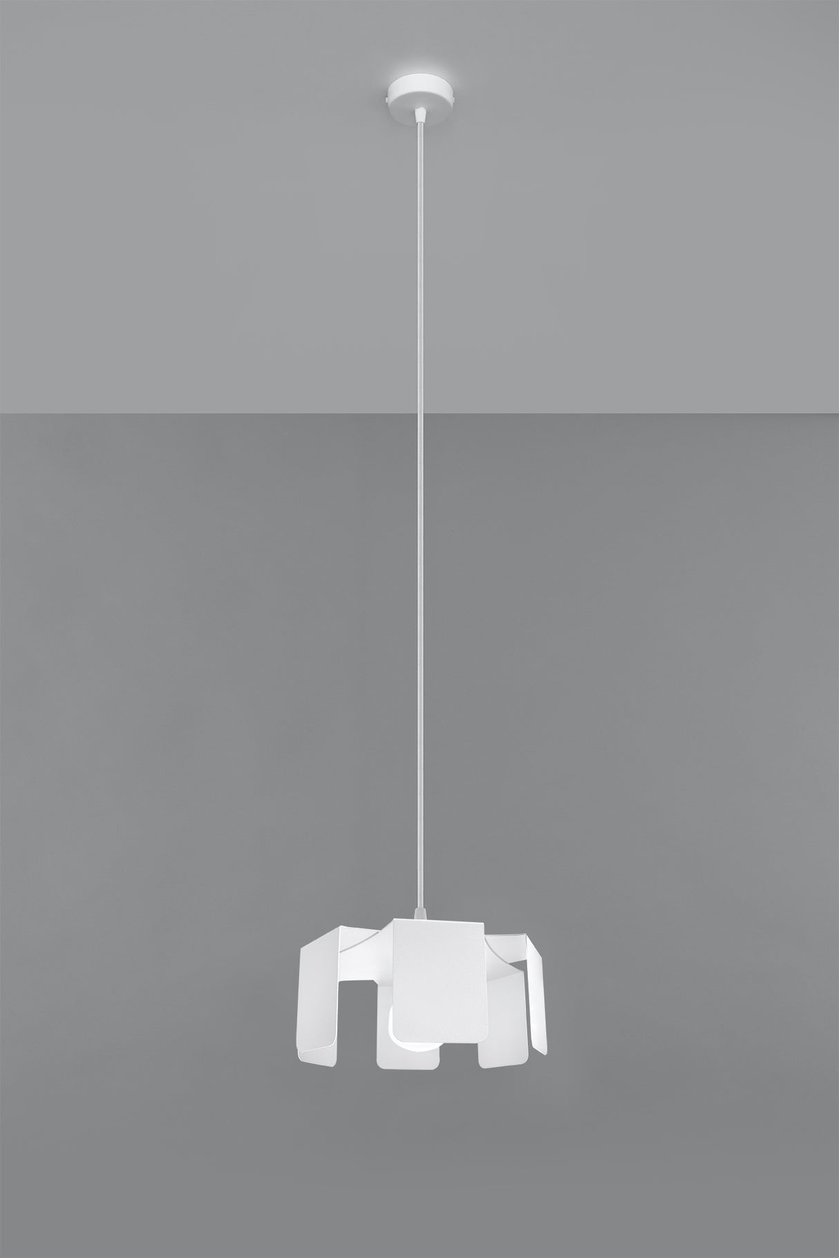Lámpara de techo TULIP blanco, E27