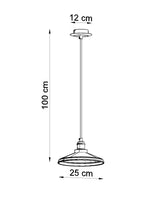 Lámpara de techo MARE 1, E27