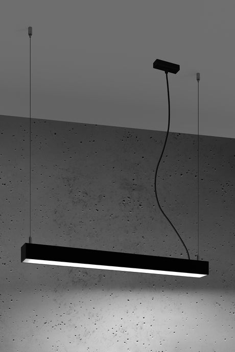 Lámpara de techo PINNE LED LED 65 negro, 22W