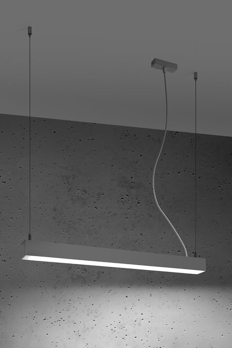 Lámpara de techo PINNE LED 65 gris, 22W