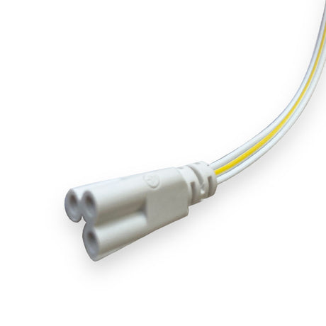 Alargador cable con conector (x2) T5/T8, 30cm