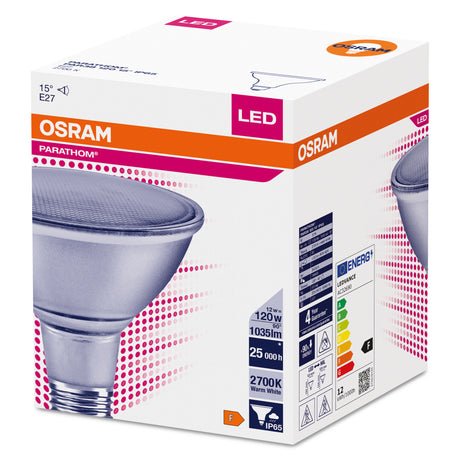 Ledvance/Osram Bombilla LED Spot E27 12W 1035Lm 2700K 15º IP65