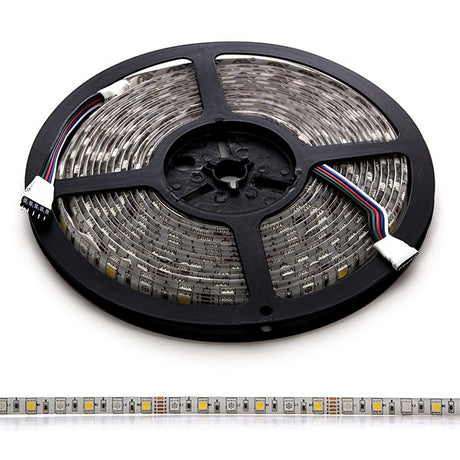 Tira de 360 LEDs SMD 5050 5M RGB-Blanco Cálido IP65 Exterior