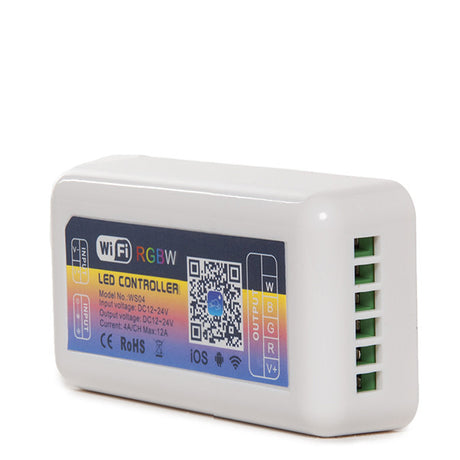 Controlador WIFI para Tiras de LEDs - RGB/Blanco - Compatible Alexa