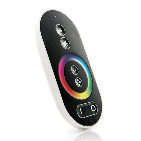 Controlador Empotrable Táctil con Mando para Tiras de LEDs RGB 12-24VDC hasta 144/288W