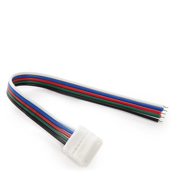 Conector para Tira de LEDs RGBW Simple con Cable
