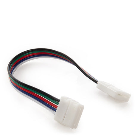 Conector para Tira de LEDs RGBW Doble con Cable