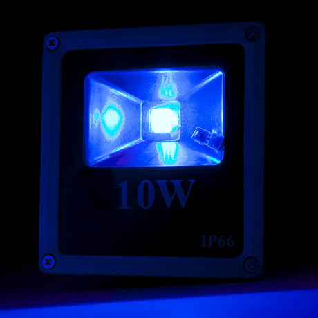 Foco Proyector de LEDs para Exterior ECOLINE 10W RGB con Mando a Distancia