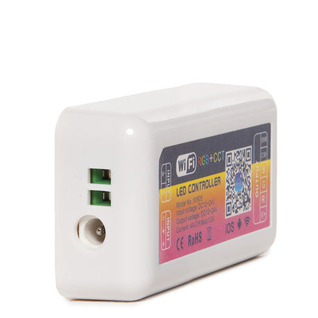 Controlador WIFI para Tiras de LEDs - RGB + Temperatura Color - Compatible Alexa