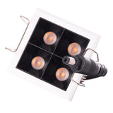 Foco Downlight LED 5W 382,5Lm 4200ºK Rectangular PRO SMD3030 50.000H [JW-5W-M-W]