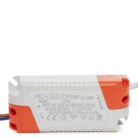 Driver No Dimable 0.95 F.P. 50.000H para Focos/Downlights LEDs 6W