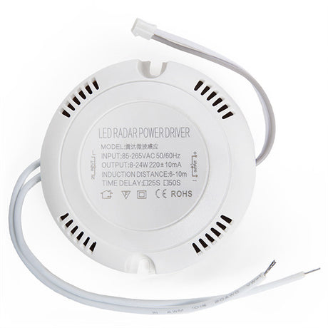 Driver para LEDs 8-18W con Detector de Proximidad por Microondas
