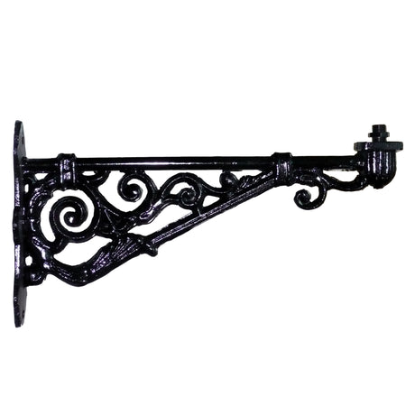 Brazo Mural Villa Fundición Aluminio/Acero Pintado Negro