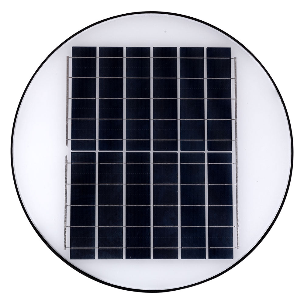 Luminaria Solar LED 90W 2000Lm 6000ºK IP67 Panel: 6V 18W Batería: 3,2V 15000MaH