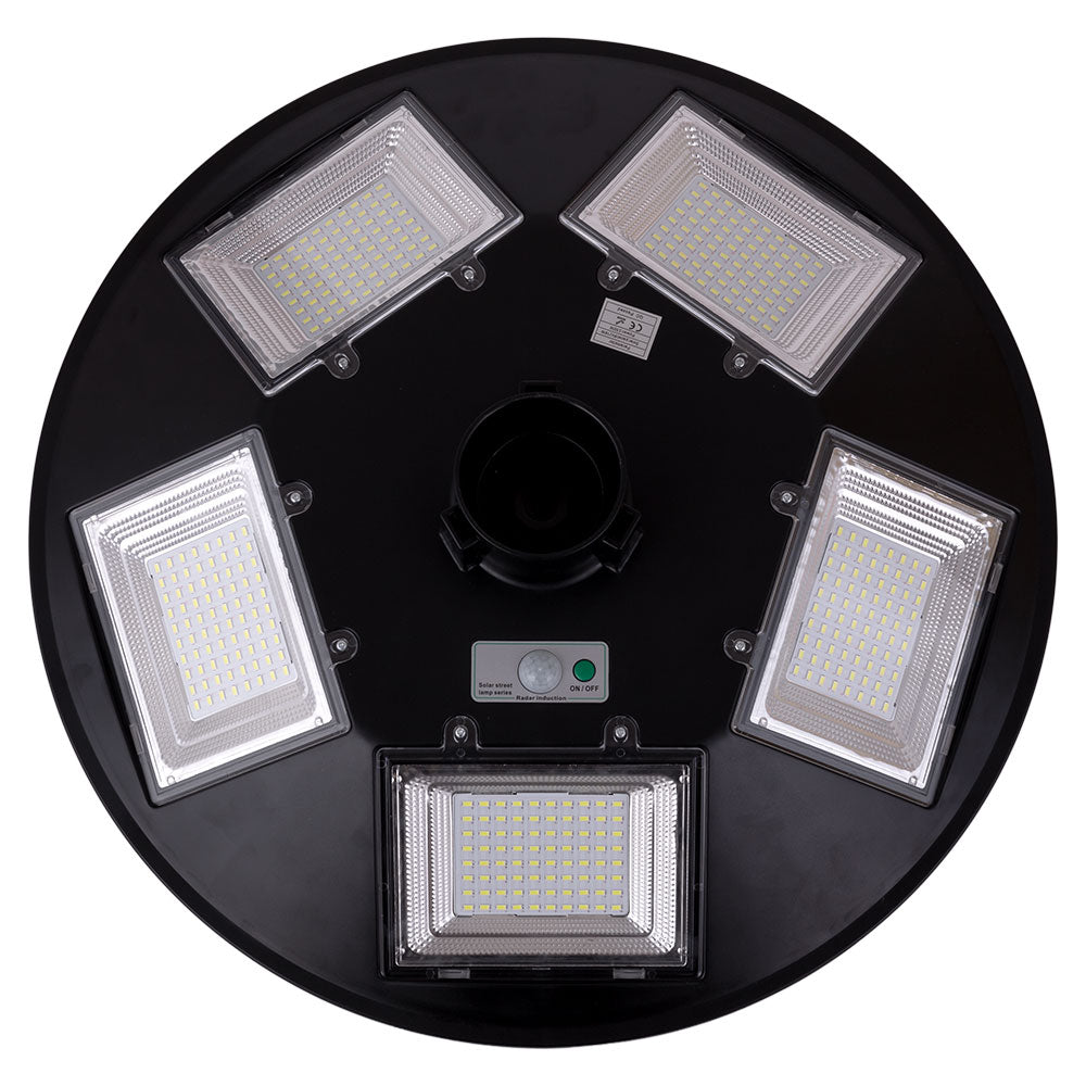 Luminaria Solar LED 150W 4000Lm 6000ºK IP67 Panel: 6V 18W Batería: 3,2V 15000MaH