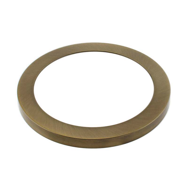 Aro opcional metálico en color BRONCE para adaptar fácilmente mediante sistema magnético a la luminaria MAGNET BOL 18W
