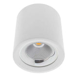 Aplique de techo FADO 35W es un foco Led de altas prestaciones con chip led CREE y driver 0-10V regulable. Para la iluminación general de todo tipo de ambientes. De estilo minimalista fabricado en aluminio de alta calidad y lacado en color blanco mate.