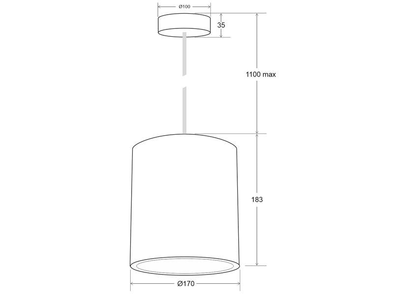 Foco Led de altas prestaciones con chip LED  CREE y driver 0-10V regulable. Para la iluminación general de todo tipo de ambientes. De estilo minimalista fabricada en aluminio de alta calidad y lacado en color blanco mate.