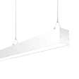 Luminaria de suspensión lineal lacado en color blanco y con una longitud de 2 metros que ofrece una iluminación general a través del difusor de policarbonato opal que crea un ambiente perfecto para cualquier estancia. Regulación de intensidad 0-10V.