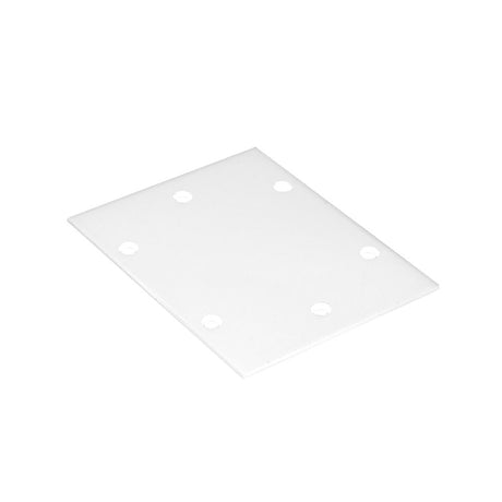 Pieza de conexión de las luminaria de suspensión lineal MOD. Se pueden hacer composiciones modulares con múltiples formas de forma suspendida o en superficie con los módulos de conexión opcionales.