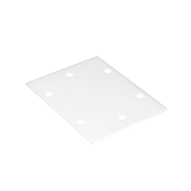Pieza de conexión de las luminaria de suspensión lineal MOD. Se pueden hacer composiciones modulares con múltiples formas de forma suspendida o en superficie con los módulos de conexión opcionales.