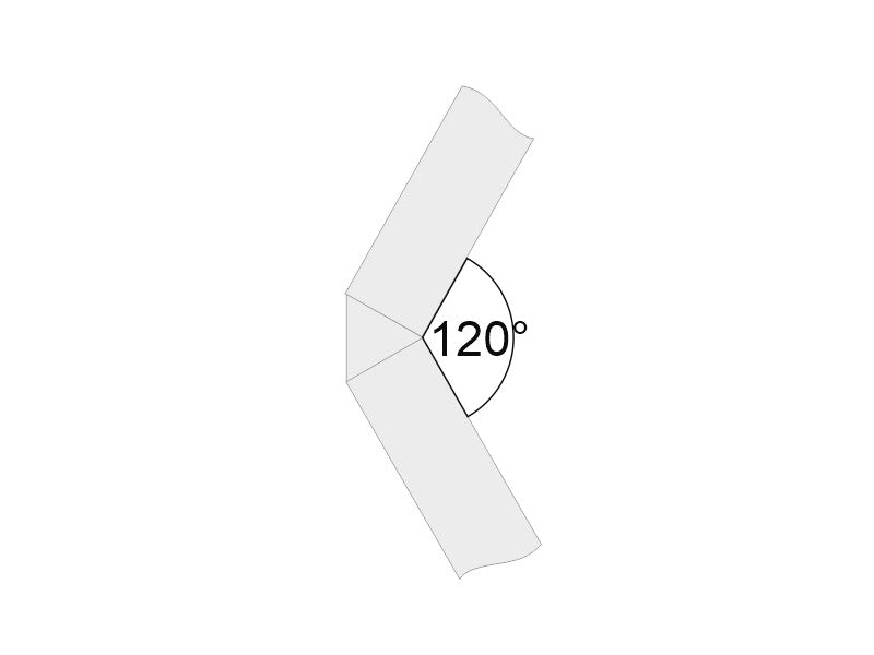 Pieza de conexión de las luminaria de suspensión lineal MOD. Se pueden hacer composiciones modulares con múltiples formas de forma suspendida o en superficie con los módulos de conexión opcionales.