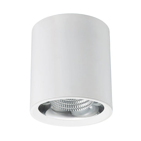 El aplique LED Fado es una luminaria para la iluminación general de todo tipo de ambientes. Es un aplique para techo de estilo minimalista fabricado en aluminio de alta calidad y lacado en color blanco.