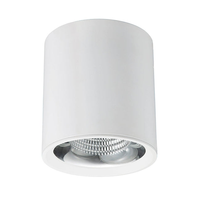 El aplique LED Fado es una luminaria para la iluminación general de todo tipo de ambientes. Es un aplique para techo de estilo minimalista fabricado en aluminio de alta calidad y lacado en color blanco.
