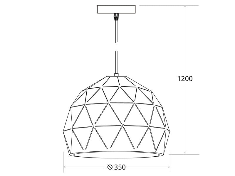 SOONG es una colección de lámparas colgantes con un cuerpo hecho de aluminio lacado para envolver la bombilla que se convierte en un punto esencial de la luz. 