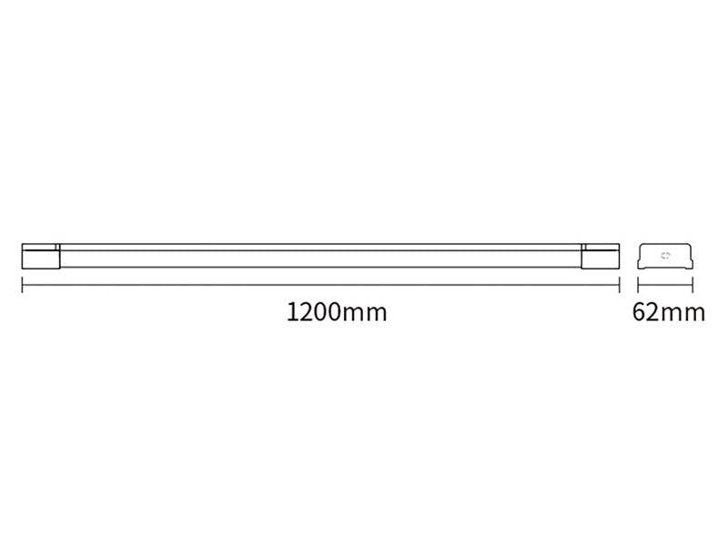 Luminaria led lineal con cubierta antideslumbramiento UGR17 que ofrece una iluminación general y de fácil instalación. Posibilidad de instalación en superficie o suspendida. 